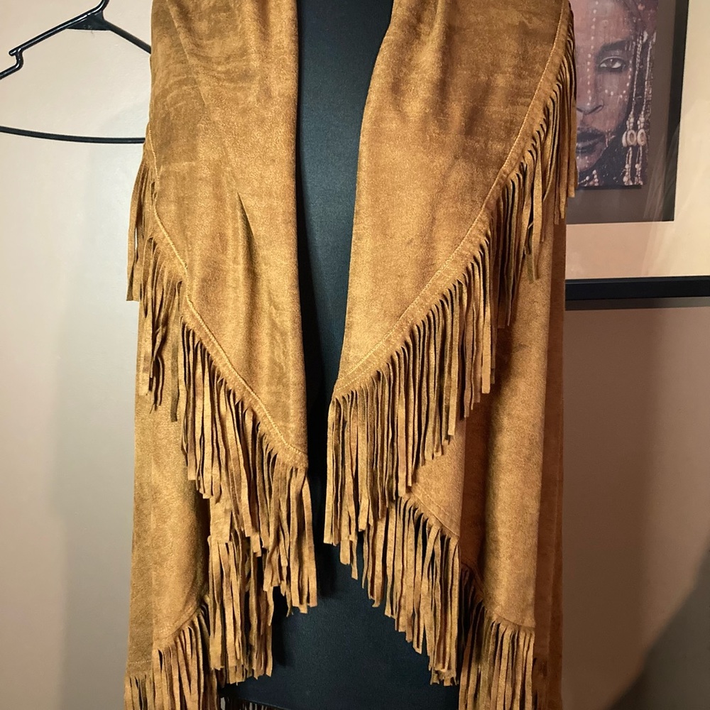 Look Shawl Vest size ONE size